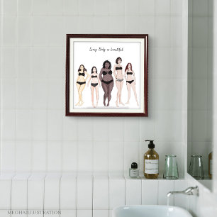 Every body is beautiful, poster