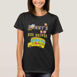 Every Bunny Favourite Bus Driver Leopard Cute East T-Shirt