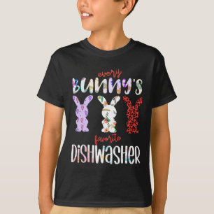 Every Bunny’s Favourite Dishwasher Easter Rabbit _ T-Shirt