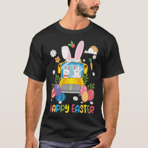 Every Bunny s Favourite School Bus Driver Happy Ea T-Shirt