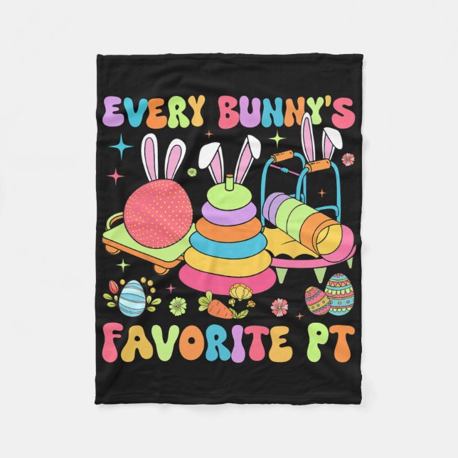 Every Bunny's Favourite Pt  Fleece Blanket (Front)