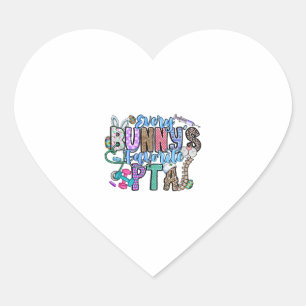 Every Bunnys Favourite PTA Heart Sticker