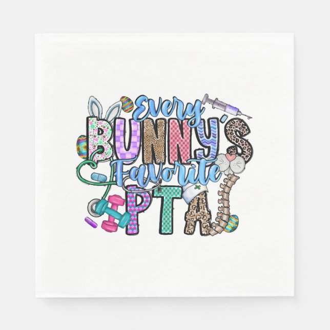 Every Bunnys Favourite PTA Napkin (Front)