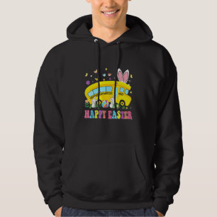 Every Bunny's Favourite School Bus Driver Happy Ea Hoodie