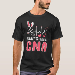 Every Bunny's Is Favourite Cna Nurse Cute Bunnies T-Shirt
