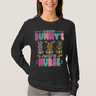 Every Bunny's Is Favourite Nurse Cute Bunnies East T-Shirt