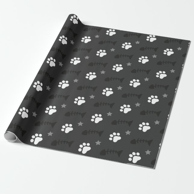 Every Cat Is My Best Friend Wrapping Paper (Unrolled)