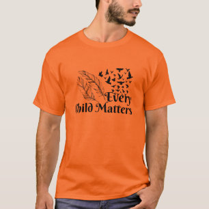 Every child matters indigenous orange day canada T-Shirt