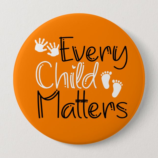 Every Child Matters, Orange Orange Day 10 Cm Round Badge (Front)
