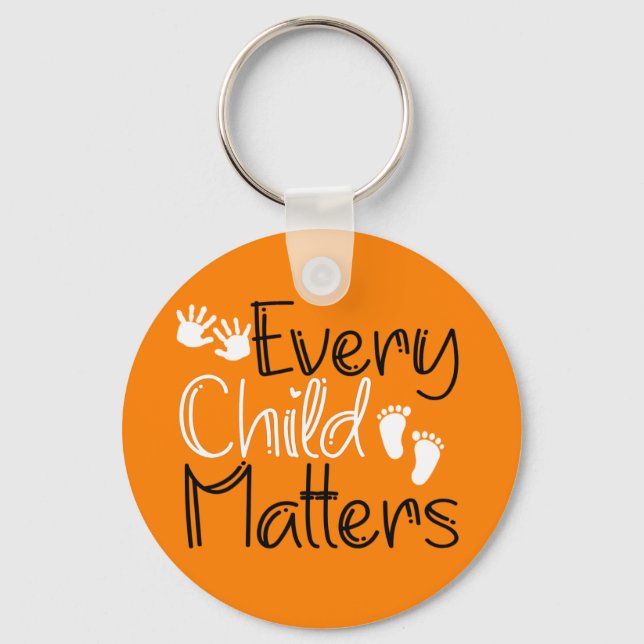 Every Child Matters, Orange Orange Day Key Ring (Front)