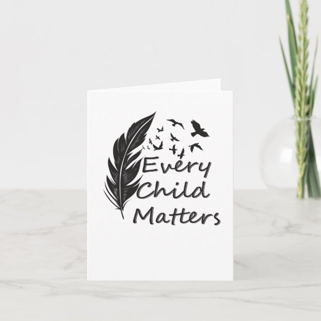 Every Child S Sticker4  Card (Front)