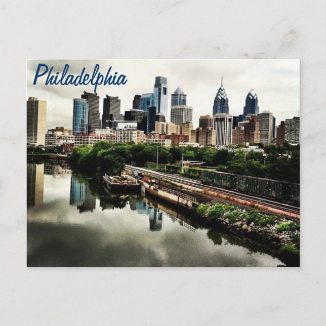 Every cities skyline... Philadelphia Postcard (Front)