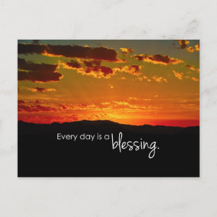 Every Day is a Blessing Postcard