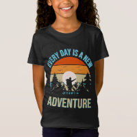 Every Day Is A New Adventure Retro Sunset