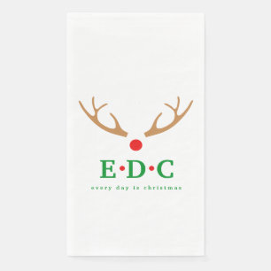 Every Day is Christmas Guest Towels Napkin