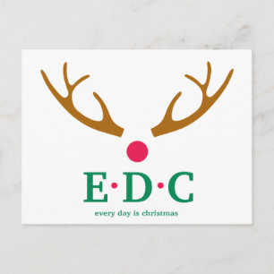 Every Day is Christmas Postcard