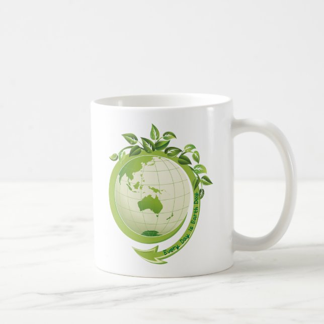 Every Day is Earth Day Coffee Mug (Right)