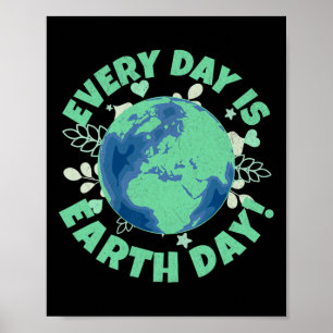 Every Day Is Earth Day Environmental Climate Chang Poster