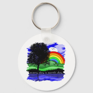 Every Day is Earth Day Key Ring