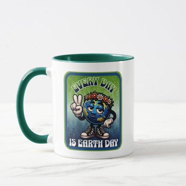 Every Day is Earth Day Mug (Left)