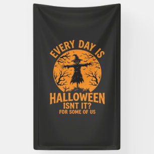Every Day Is Halloween Scarecrow Witch Design_1 Banner