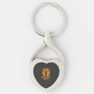 Every Day Is Halloween Scarecrow Witch Design_1 Key Ring