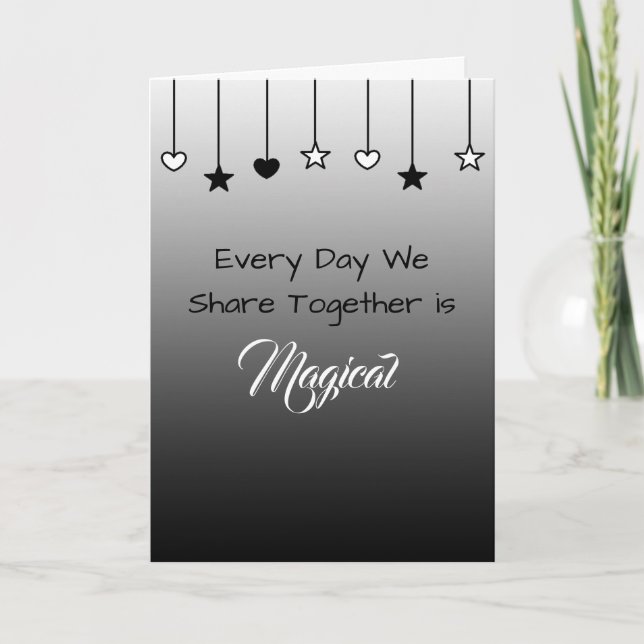 Every Day is Magical | Valentine's Day  Card (Front)