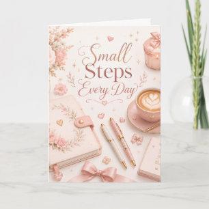 Every Day Motivational Floral Card