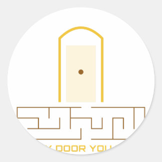 Every Door Is Permanent Sticker