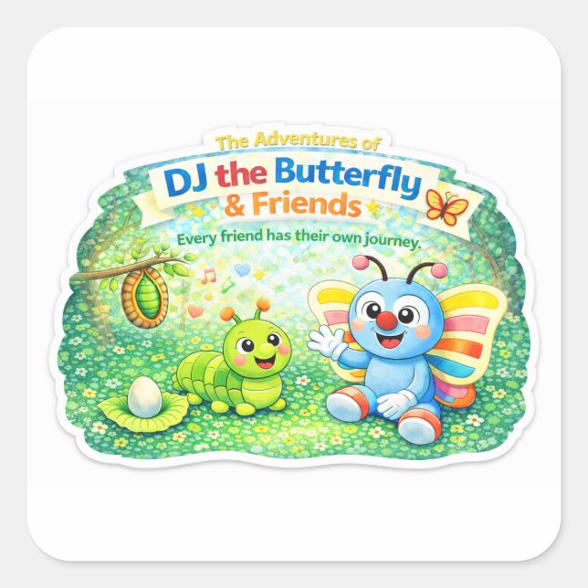 Every Friend has their own Journey Sticker (Front)