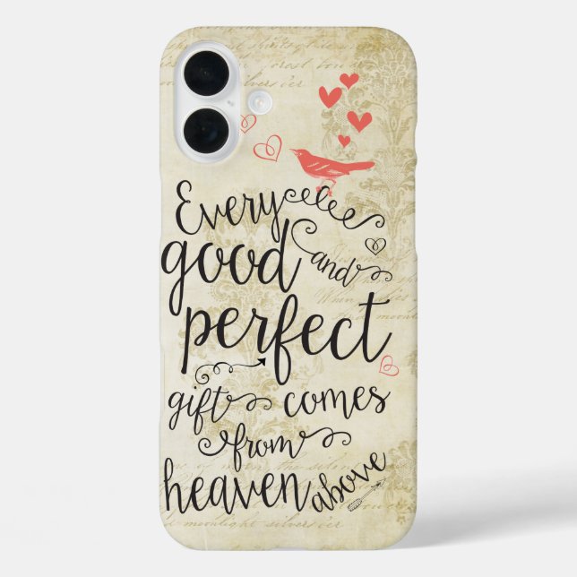 Every Good and Perfect Gift Comes from above Case-Mate iPhone Case (Back)