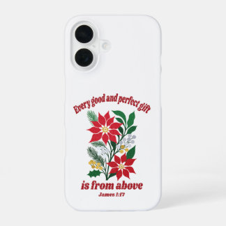 Every Good and Perfect Gift – James 1:17 Christmas iPhone 16 Case
