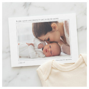 Every Good Gift From Above Mum and Baby Photo