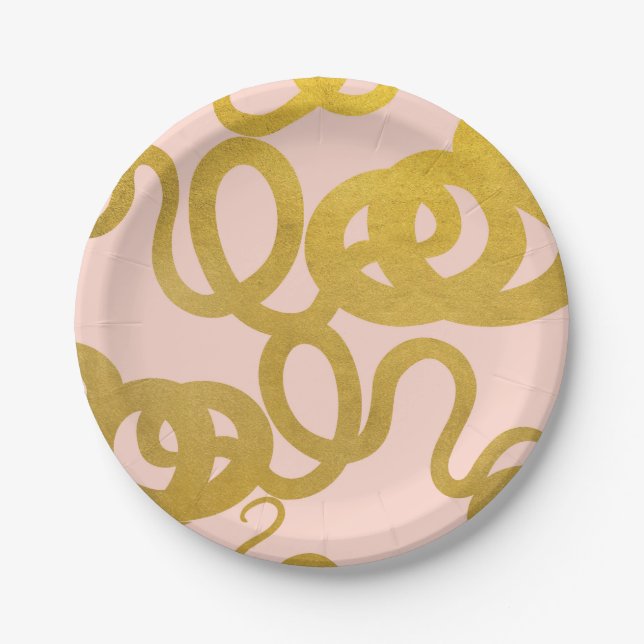 Every Great Story Seems To Begin With a Snake Paper Plate (Front)