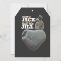 Every Jack  has his  Jill - Love Rules Stone Art 