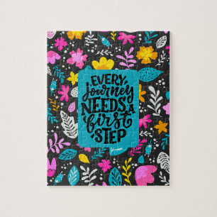 Every Journey Needs a First Step Jigsaw Puzzle