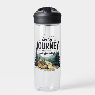 Every Journey Start With a Single Step Hiking Water Bottle