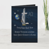Every knee shall bow