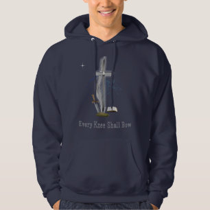 Every knee shall bow hoodie