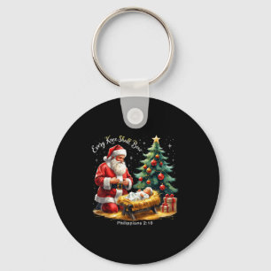 Every Knee Shall Bow Philipans 2_10 Christmas Key Ring