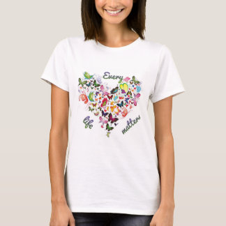 every life matters with cross T-Shirt