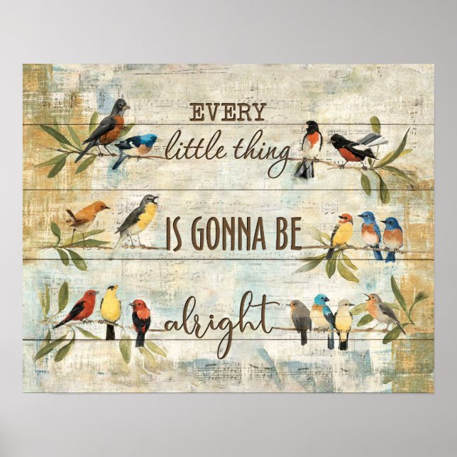Every Little Thing Birds Poster (Front)