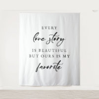 “Every Love Story Is Beautiful” Elegant Wedding 