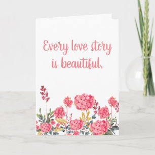 Every Love Story is Beautiful Holiday Card
