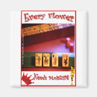 Every Mahjong Flower Needs Moisture!