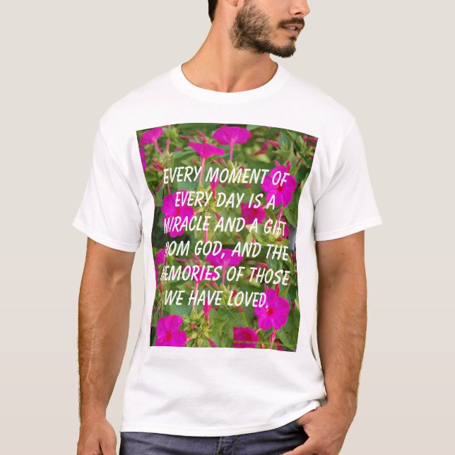 EVERY MOMENT A MIRACLE NIGHT SHIRT - Customised (Front)
