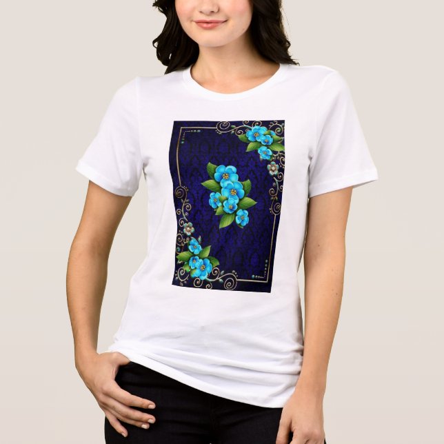 Every moment has its brightness Tri-Blend shirt (Front)