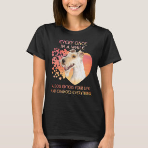 Every Once In A While A Wire Fox Terrier Enters Yo T-Shirt