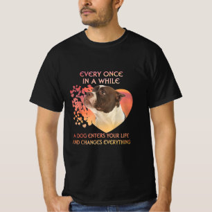 Every Once In AWhile Dog Enters Your Life America T-Shirt