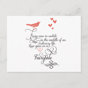 Every once in awhile in an ordinary life. postcard